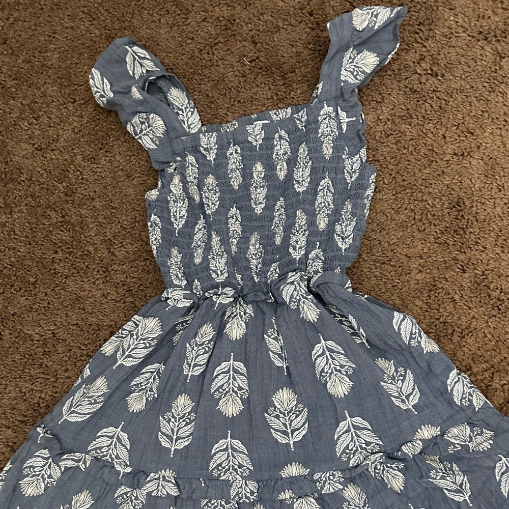 Floral Flutter Sleeve Dress